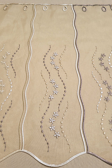 Ólomüveg függöny - hímzett HF1189