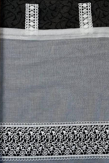függöny hurkokhoz fehér W20683