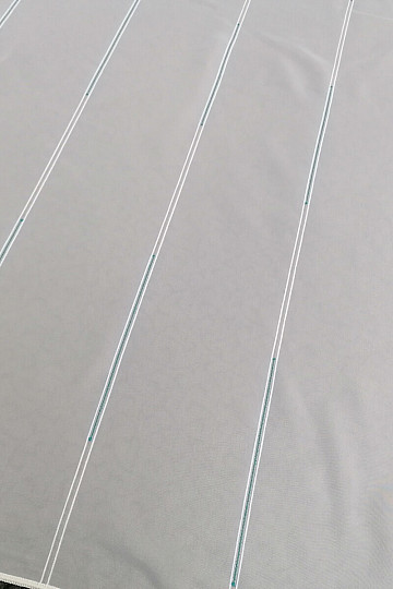 Voile függönycsíkok - türkiz