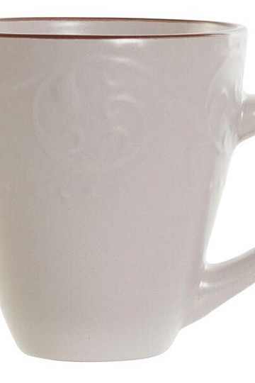 BEIGE RELIEF bögre 325ml bézs