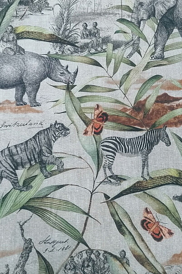 Dekoratív szövet AFRIKA