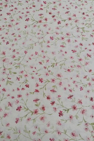Mini sakura rózsaszín pamutszövet