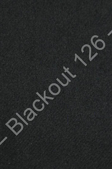 Dekoratív szövet BLACKOUT függönyökhöz fekete 126