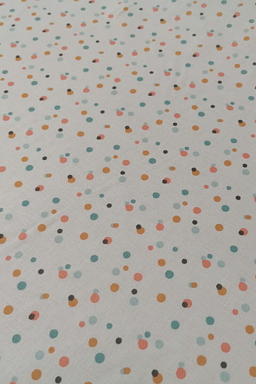 TICOY DOTS pamutszövet