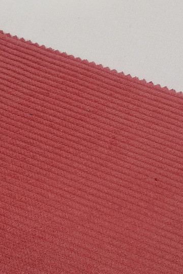 Corduroy pamutszövet - paprika