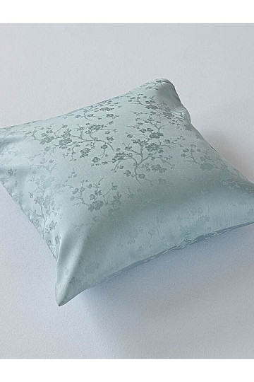 LUXUS DAMASK BEVONAT 40x40 SAKURA szürke-kék