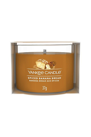 gyertya YANKEE CANDLE illat SPICED BANANA BREAD üveg 37g