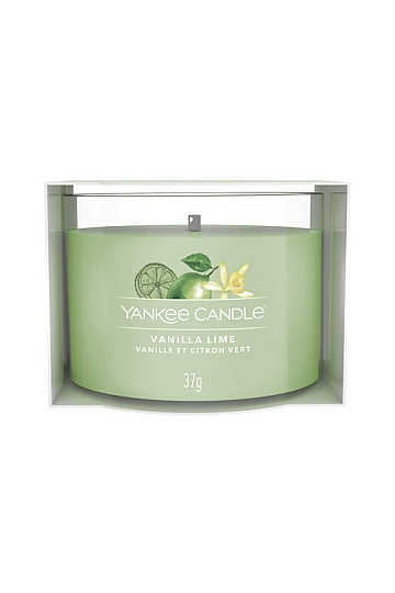 gyertya YANKEE GYERTYA illat VANÍLIA MÉSZ ÜVEGBEN 37 g