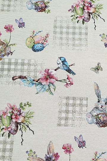 Gobelinszövet EASTER BUNNY BEIGE