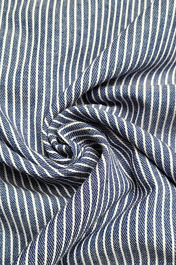 Dekoráció. szövet NAVY BLUE STRIPE
