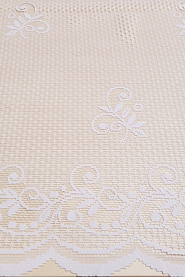 Jacquard függöny V 215 fehér