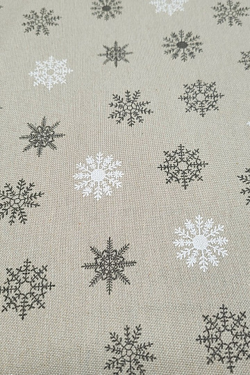 Dekoratív szövet GREY FLAKES