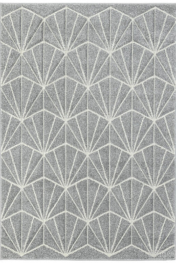 Darab szőnyeg PORTLAND szürke-fehér