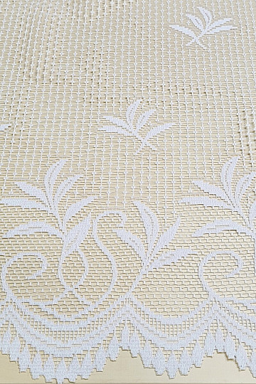 Jacquard függöny V 127 fehér