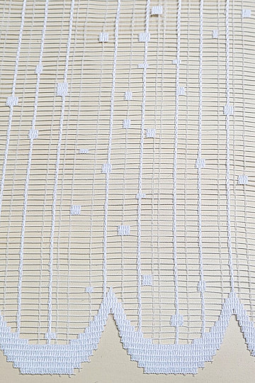 Jacquard függöny V 022 fehér