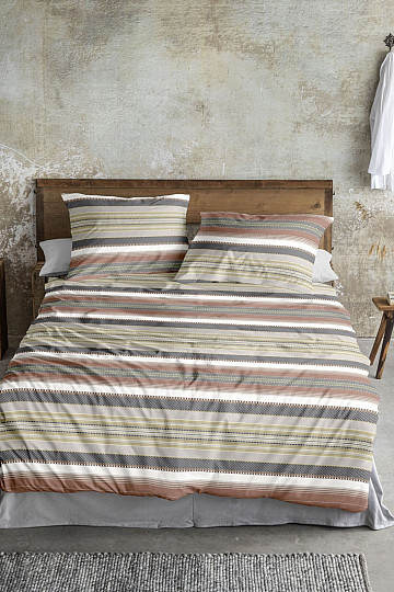 IRISETTE luxus szatén ágynemű TOKIO 8562-11 STRIPES