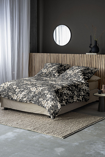 IRISETTE luxus flanel ágynemű ZOBEL 8558-11 fekete