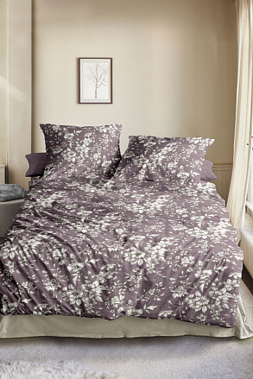 IRISETTE luxus flanel ágynemű ZOBEL 8558-70 bordeaux