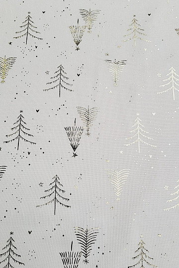 Cotton CANVAS szövet ARANYFÁK