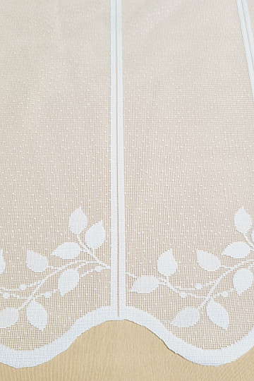 Jacquard ólomüveg függöny ŐSZI LEVELEK
