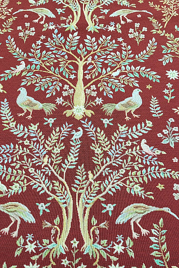 Gobelinszövet WILLIAM MORRIS bordó