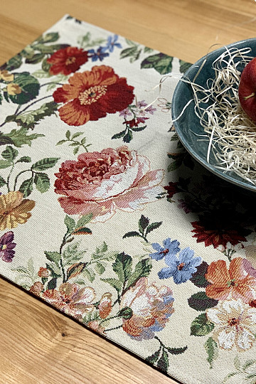 Gobelin alátét CREAM ROSE