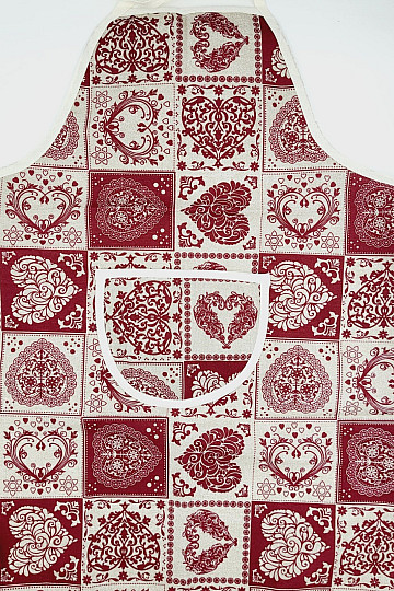 Kötény előke PATCHWORK HEART