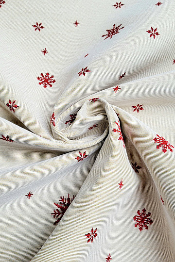 Gobelin anyag SOFT FLAKE PIROS