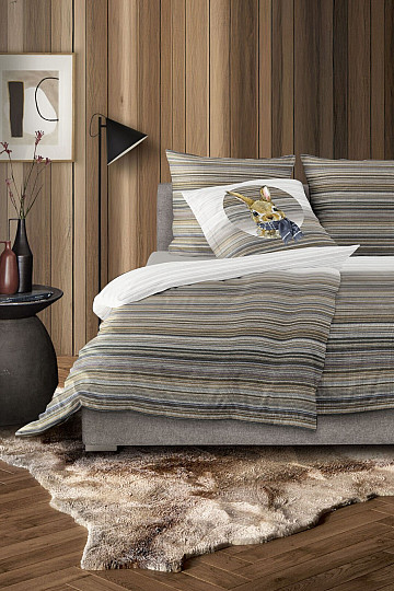 IRISETTE luxus flanel ágynemű MEZEI NYÚL