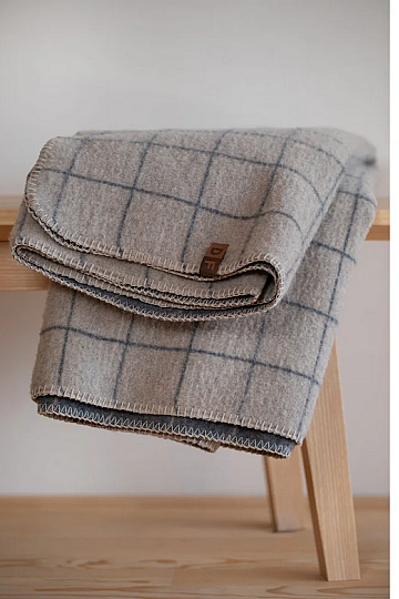 Takaró DF MERANO SZÜRKE KOCKÁS