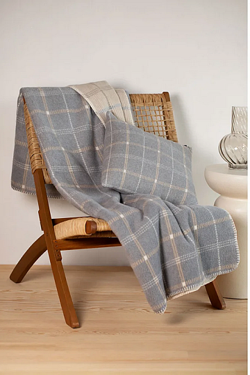 Takaró DF SAVONA SZÜRKE KOCKÁS