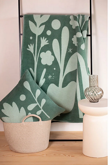 Takaró DF SAVONA NÉPVIRÁGOK ZÖLD