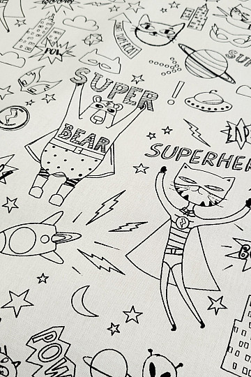 Szuperhősök festővászon