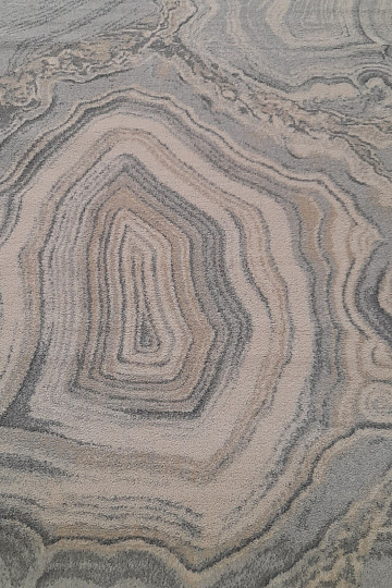 Luxus gyapjú szőnyeg ISFAHAN Efez szürke