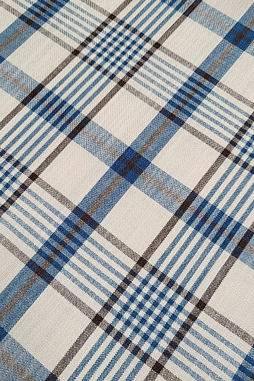 ANZOL KÉK Dekoratív szövet