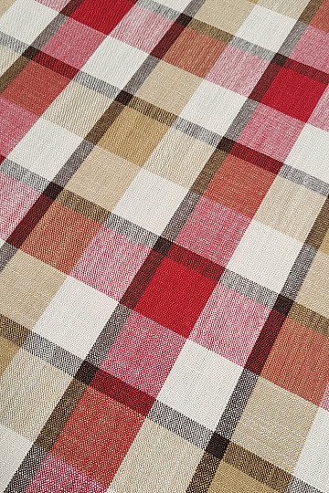 ATILA RED dekoratív szövet