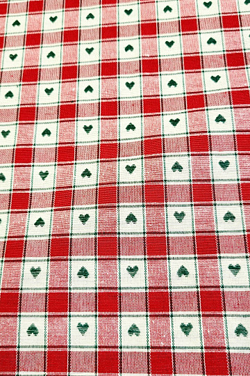 MAXI CORET piros dekoratív anyag