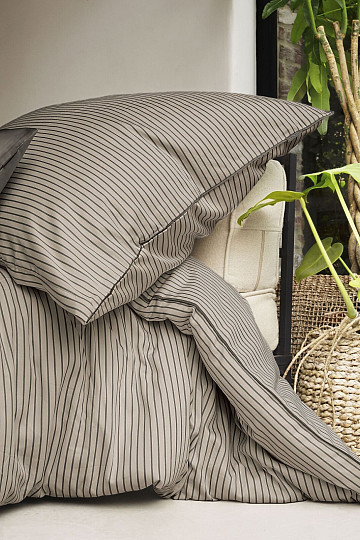 IRISETTE luxus pamutszatén TOKIO 8607-80 bézs szürke