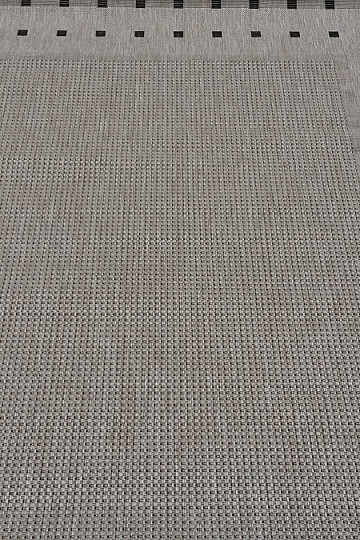Csatos szőnyeg FLOORLUX 20329/04 ezüst-fekete