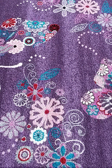 Gyermek szőnyeg BELLA Butterflies purple