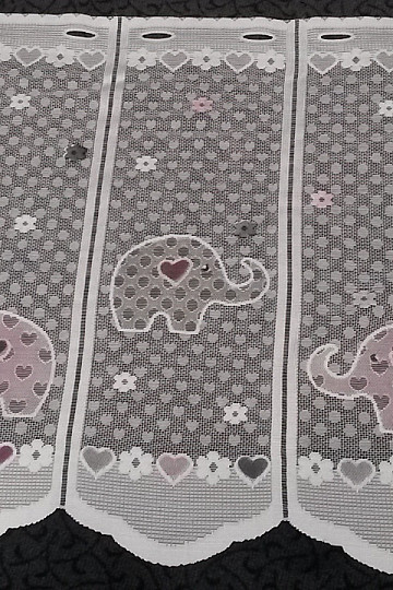Gyerek jacquard függöny ELEPHANTS II.