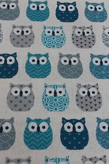 Díszszövet MINI OWLS 1