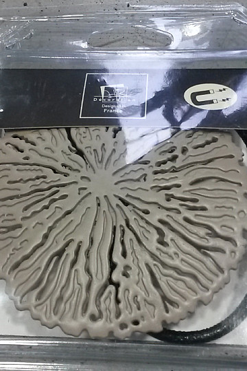 Zsanérmágneses mágnes CORALLY bézs színű