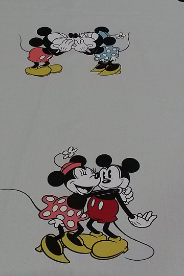 Gyerek dekoratív szövet LOVE MINNIE