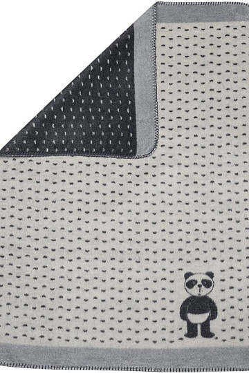 Gyermek pamut takaró DF PANDA a kiságyhoz