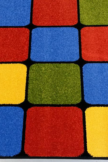 Gyermek darab szőnyeg LEGO TÉGLÁK