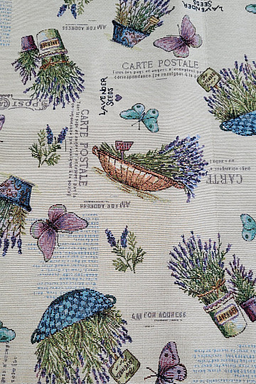 Gobelinszövet LAVANDER GARDEN 2