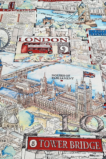GREENWICH dekoratív szövet