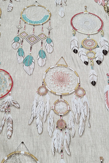 DREAMCATCHER lenvászon dekoratív anyag
