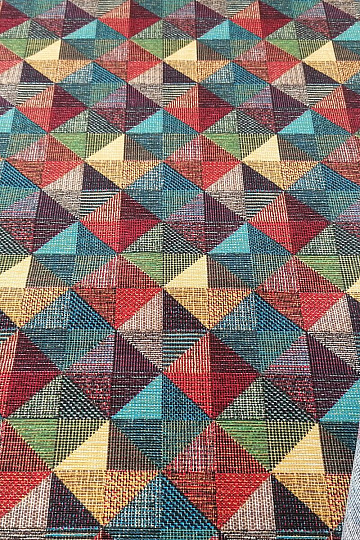 RUBIK MULTICOLOR dekoratív szövet